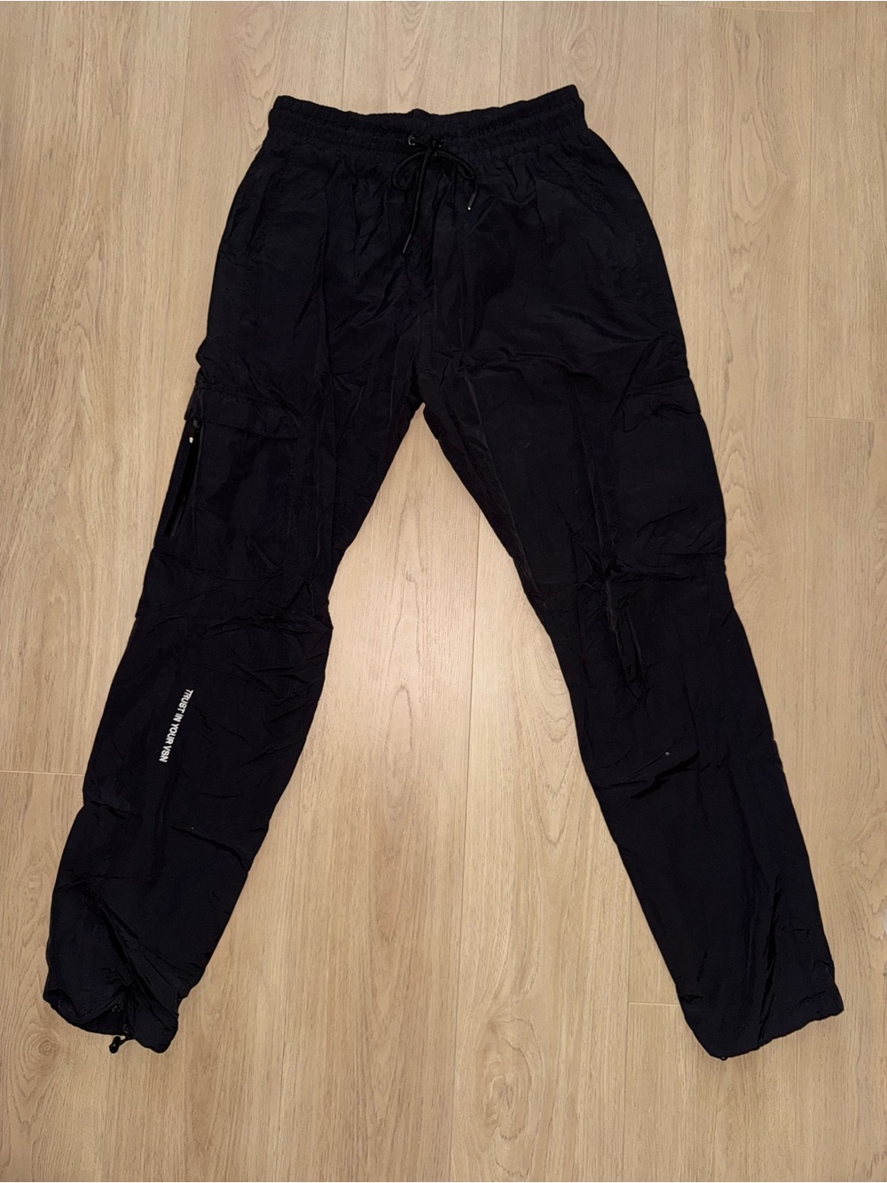 WRLDINVSN Nylon Cargo Joggers‎
